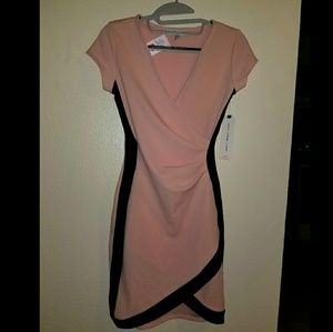 Rose Pink Business Casual Dress